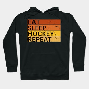 Eat Sleep Hockey Repeat Hoodie